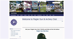 Desktop Screenshot of flaglergunclub.com
