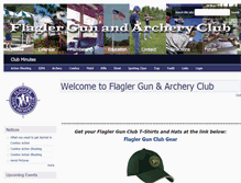 Tablet Screenshot of flaglergunclub.com